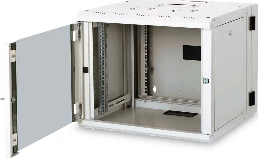 DIGITUS Wandgehuse Unique 9HE 509x600x600mm grau SR (Speditionsversand)