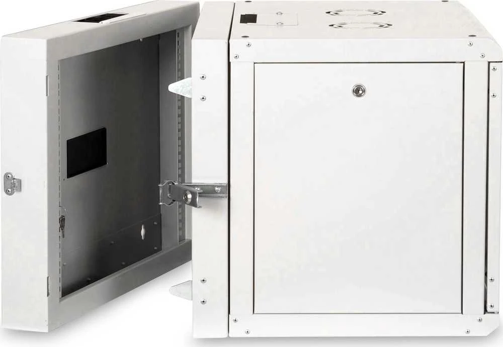 DIGITUS Wandgehuse Unique 9HE 509x600x600mm grau SR (Speditionsversand)