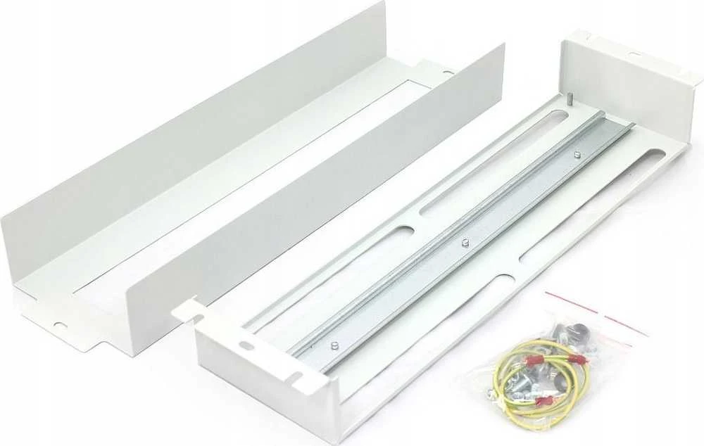 „Digitus“ įtampos paskirstymo skydelis 19" su DIN bėgeliu pilka TN-19-PS3U-GY