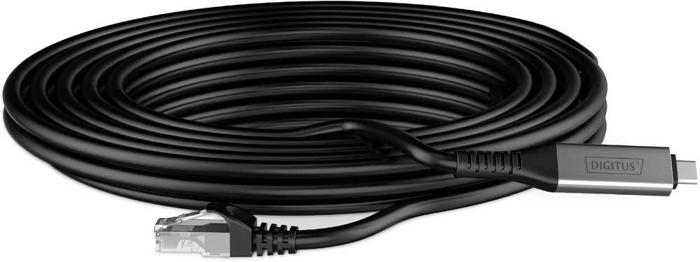 Digitus Digitus Kabelis USB-C 3.2 Gen1 - RJ45 Ethernet, 1 Gbit/s, 3 m