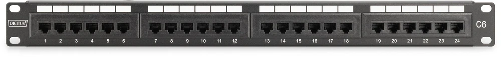 Digitus DN-91624U-CR komutacinė panelė 1U