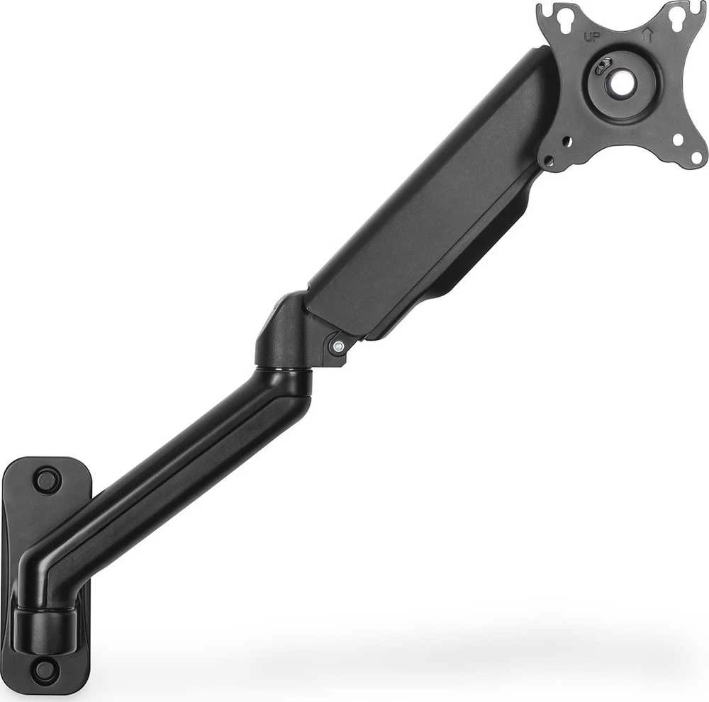 Laikiklis Assmann Electronic DIGITUS Single Gas Spring Monitorius Wall Mount 32inch 9kg max juodas