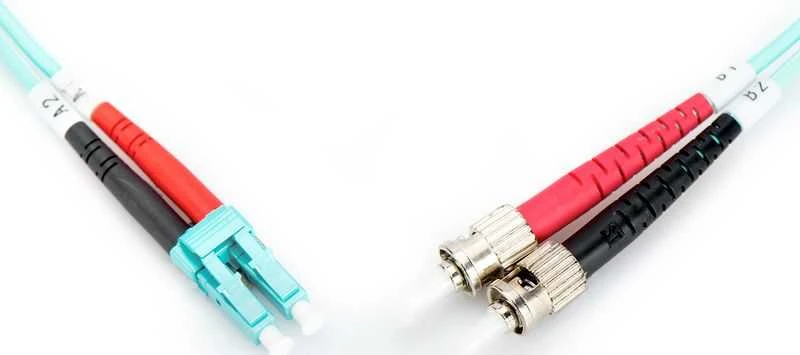 „Digitus Fiber Optic Patchcord LC“ – ST, 50 / 125 mikronai, OM3, 5 m (11193927)