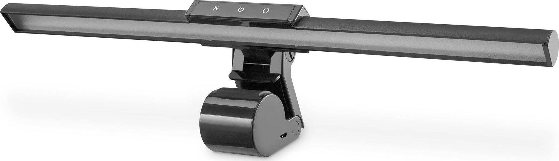 Sieninis šviestuvas Assmann Electronic DIGITUS LED Monitorius Bar Light 5W 250lm spaustukas juodas