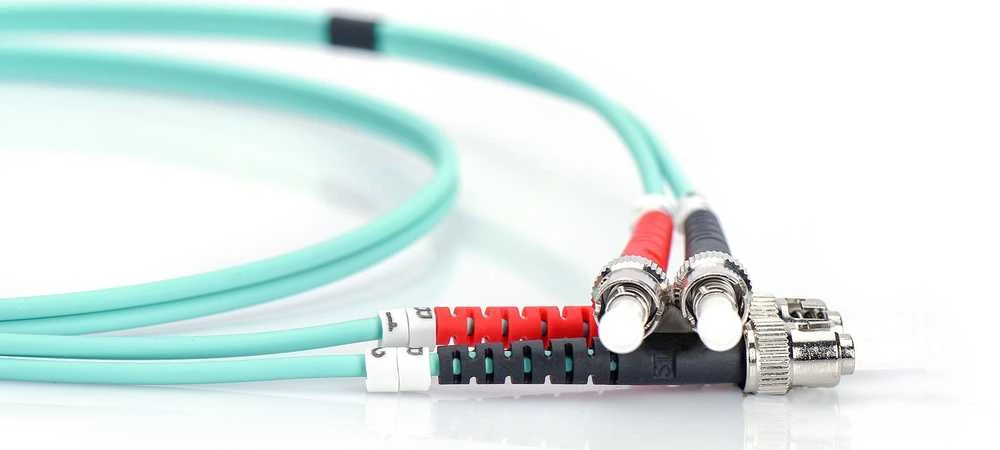 Digitus LWL Patchk.,ST/ST Multimode 50/125 µ, Duplex 10 m, Kl. OM3