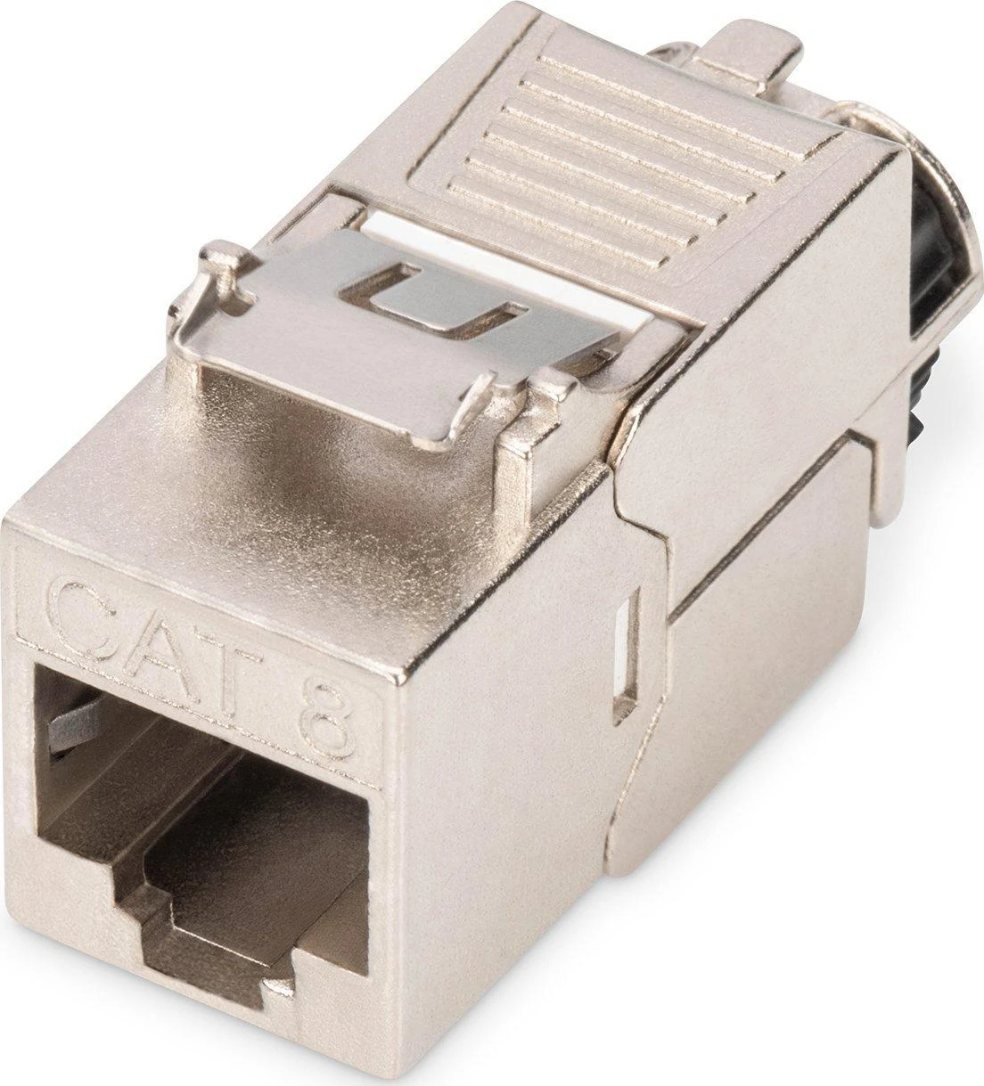 Digitus Keystone modulis rj45 (8p8c) kat. 8.1 stp, ekranuotas, be įrankių, plieno