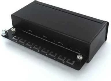 DIGITUS Patchpanel 1HE 8-Port Cat6 geschirmt juodas