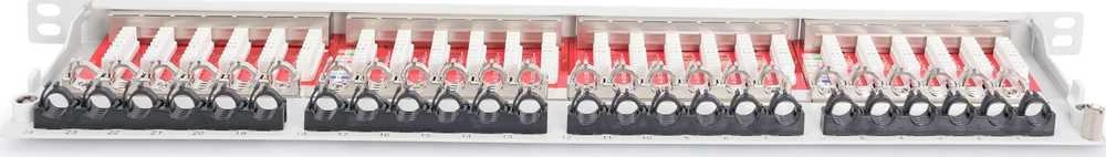 Digitus Patch-Cable CAT6A Patch Panel 24Port