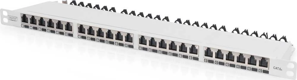 Digitus Patch-Cable CAT6A Patch Panel 24Port