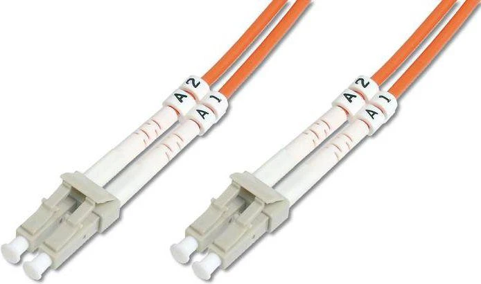 Assmann Electronic „Assmann“ elektroninis DIGITUS šviesolaidinis laidas nuo LC iki LC daugiamodis 50/125 mju dvipusis ilgas 3 m klasės OM3