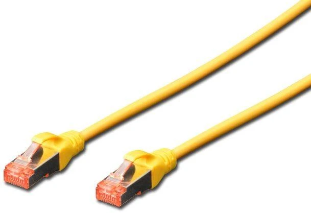 Digitus Patchcord CAT6, S-FTP, 0.5m, geltona, 10 vnt (DK-1644-005-Y-10)