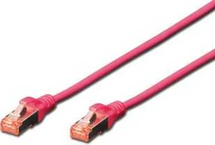 DIGITUS SFTP LAN kabelis, patch 6 cat, 2,0 m, rausvai raudona, 2xRJ45, DK-1644-020/MG