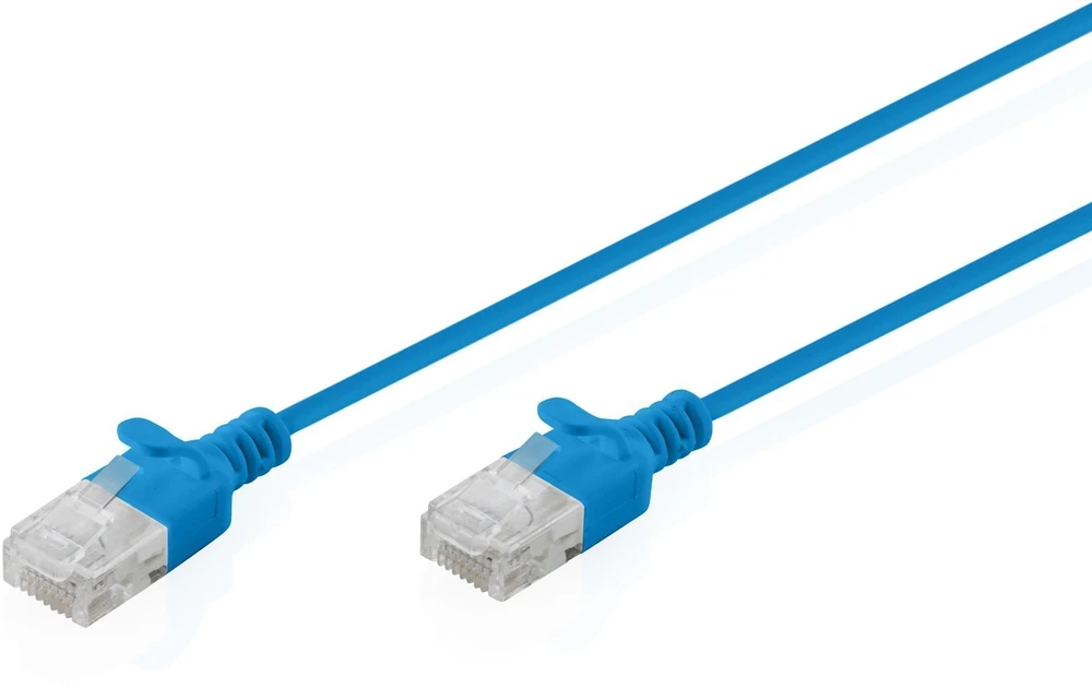 Digitus Patchcord Slim Cat.6 U/UTP LSZH 1m mėlyna (DK-1618-010S-B)