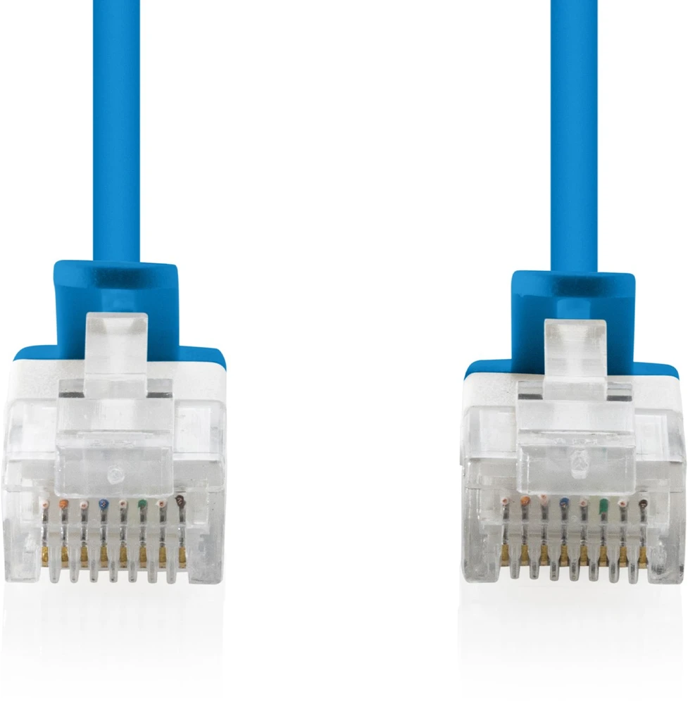 Digitus Patchcord Slim Cat.6 U/UTP LSZH 2m mėlyna (DK-1618-020S-B)