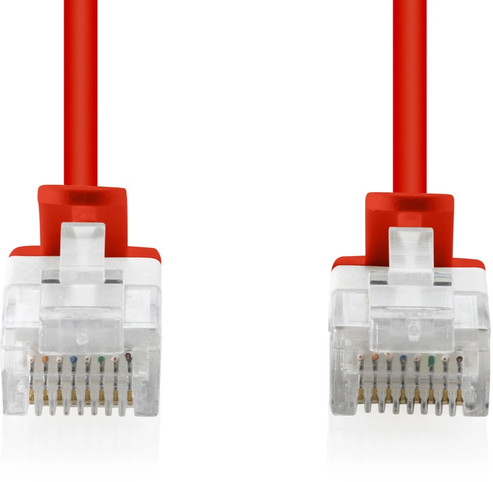Digitus Patchcord Slim Cat.6 U/UTP LSZH 3m raudona (DK-1618-030S-R)
