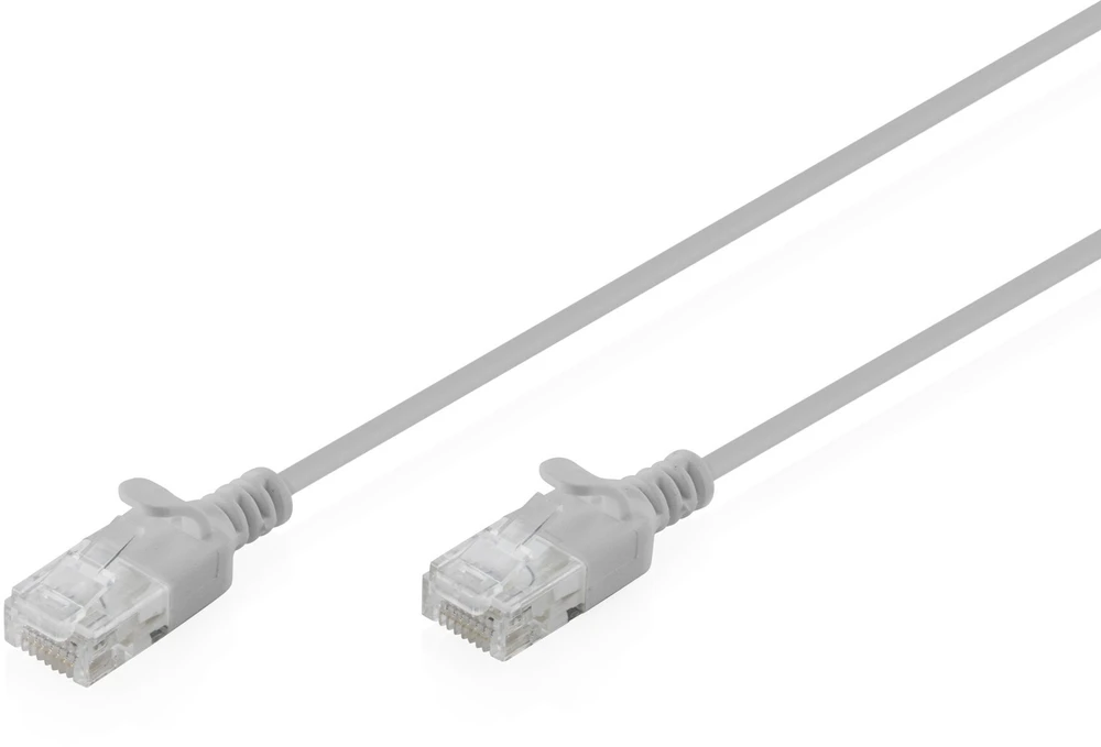 Digitus Patchcord Slim Cat.6 U/UTP LSZH 2m pilka (DK-1618-020S)