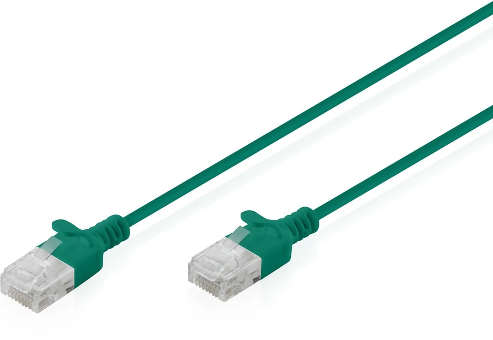 Digitus Patchcord Slim Cat.6 U/UTP LSZH 0.5m žalia (DK-1618-005S-G)