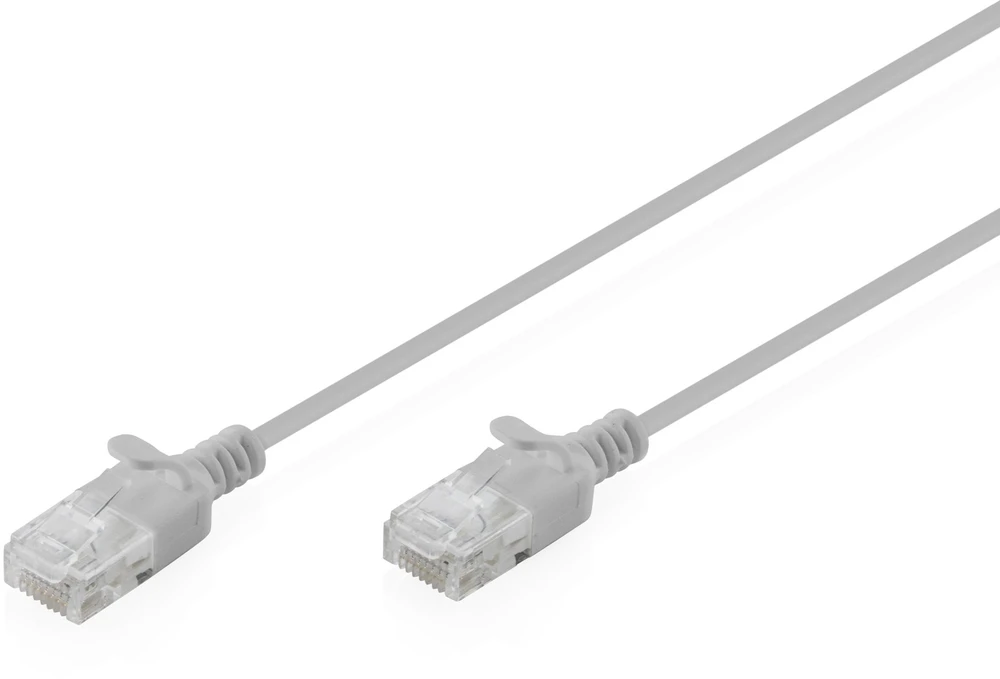 Digitus Patchcord Slim Cat.6 U/UTP LSZH 3m pilka (DK-1618-030S)