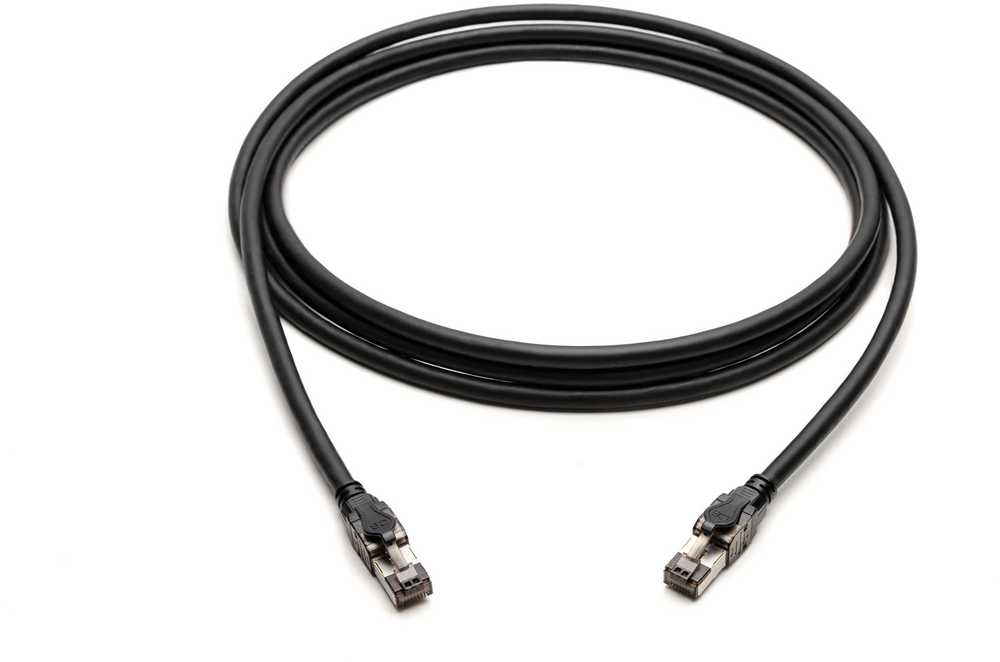 Digitus DIGITUS Patchkabel CAT 8.1 S/FTP 0,50m juodas