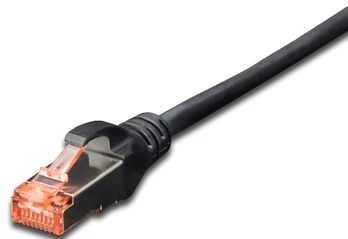 Digitus Patchcord CAT6, S-FTP, 3m, juoda, 10 vnt (DK-1644-030-BL-10)
