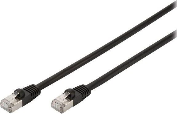 Digitus RJ-45 / RJ-45 Cat 6 S / FTP Juodas 10m (DK-1644-100 / BL-OD)