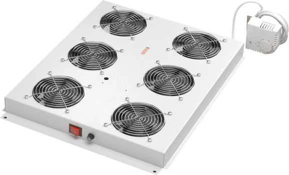 Digitus Roof oro kondicionierius serverių stelažams Unique Pilkas (DN-19 FAN-4-SRV)