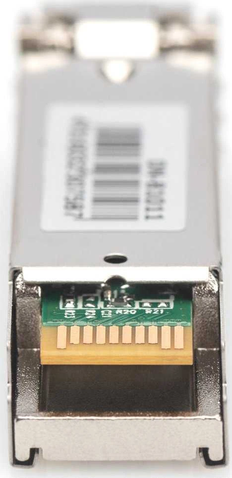 Šakotuvas Modulis SFP Digitus 1.25 Gbps SFP Modul, 20km, SM, LC podwójny, 1000Base-LX, 1310nm, ind.