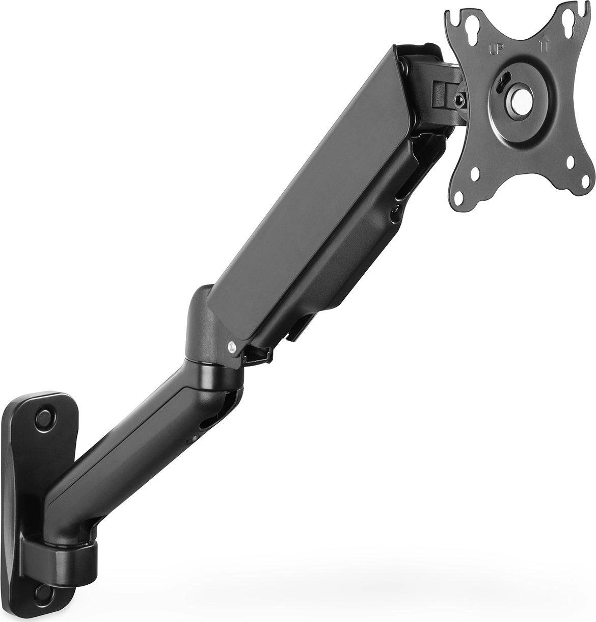 Laikiklis Assmann Electronic DIGITUS Single Gas Spring Monitorius Wall Mount 32inch 9kg max juodas
