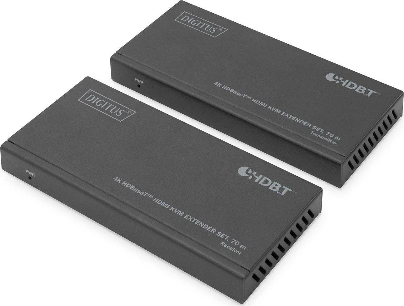 Digitus HDBaseT KVM plėstuvo komplektas - siųstuvas ir imtuvas