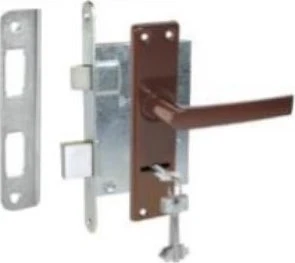 Įleidžiamoji spyna Kurzemes ZV9A-1 469Z-35804/22-DB, ruda