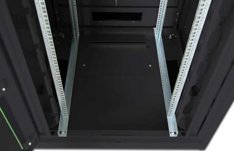 DIGITUS Netzwerkschrank Unique 42HE 2053x800x1000mm juodas (Speditionsversand)