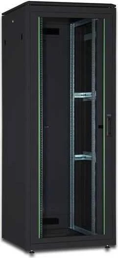 DIGITUS Netzwerkschrank Unique 42HE 2053x800x1000mm juodas (Speditionsversand)