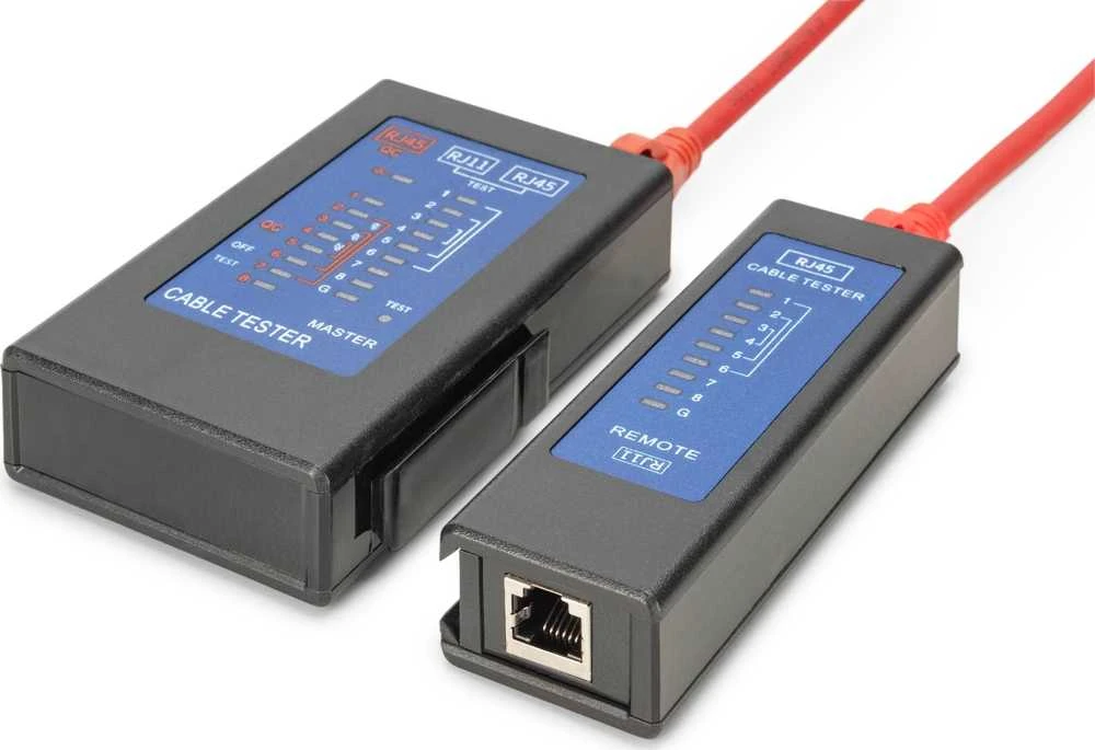 Digitus Skaitmenas | DN-14001-2 kabelio testeris, tinklas, RJ45, vienpusis testeris