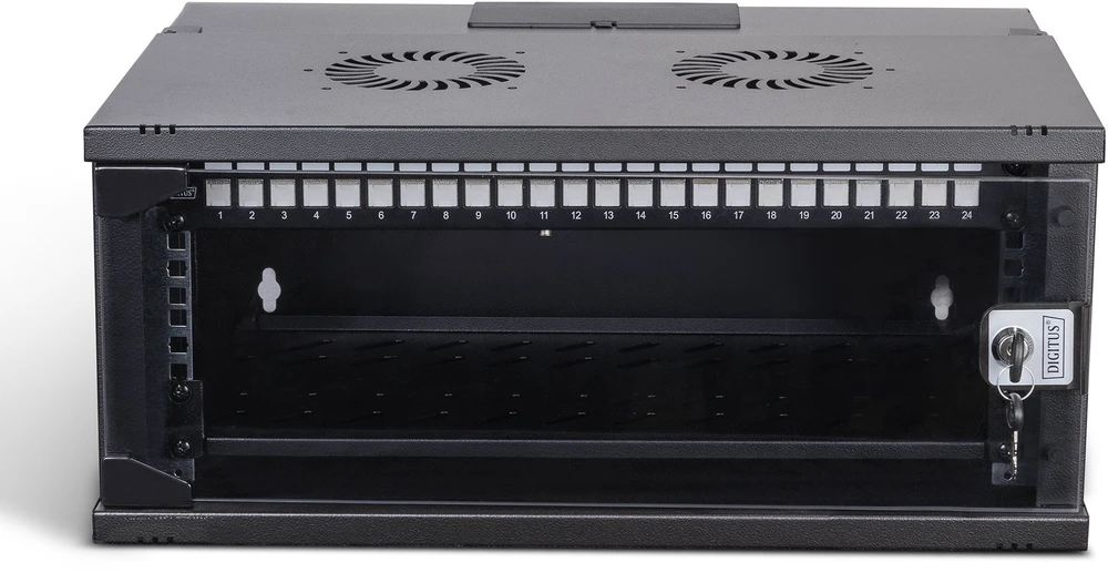 Digitus SOHO Pro network set, 483 mm (19") 4U, 540 x 400 mm | DN-49201-SET | Juodas