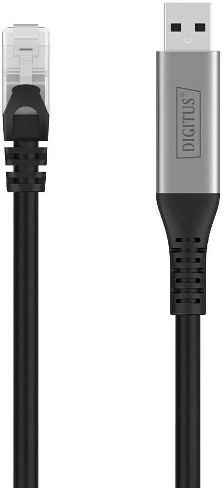 Digitus AK-300600-150-S tinklo kabelis Juoda 15 m Cat6a S/FTP (S-STP) Turas