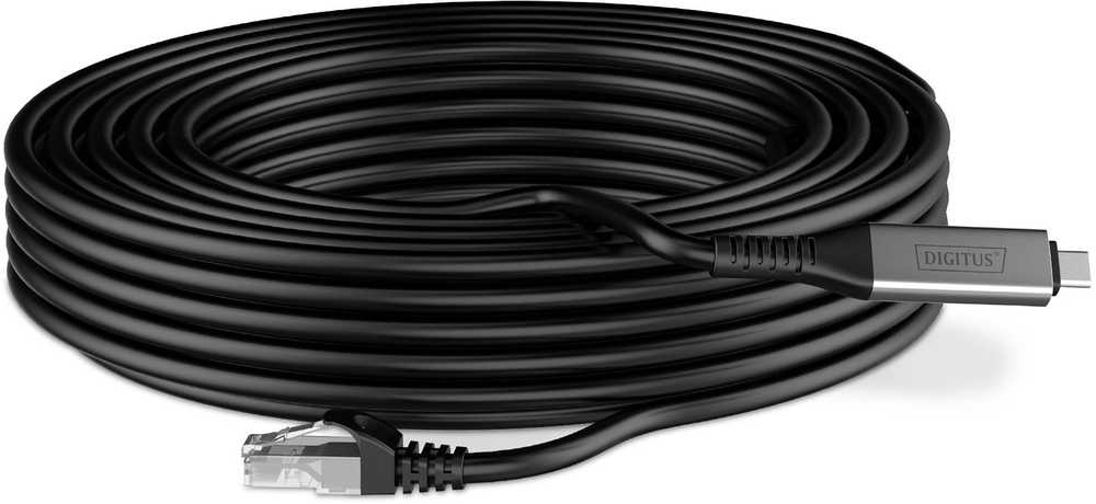 Digitus DIGITUS USB 3.2.RJ45 Ethernet Kabelis s/FTP - Kabelis - Digital/Daten