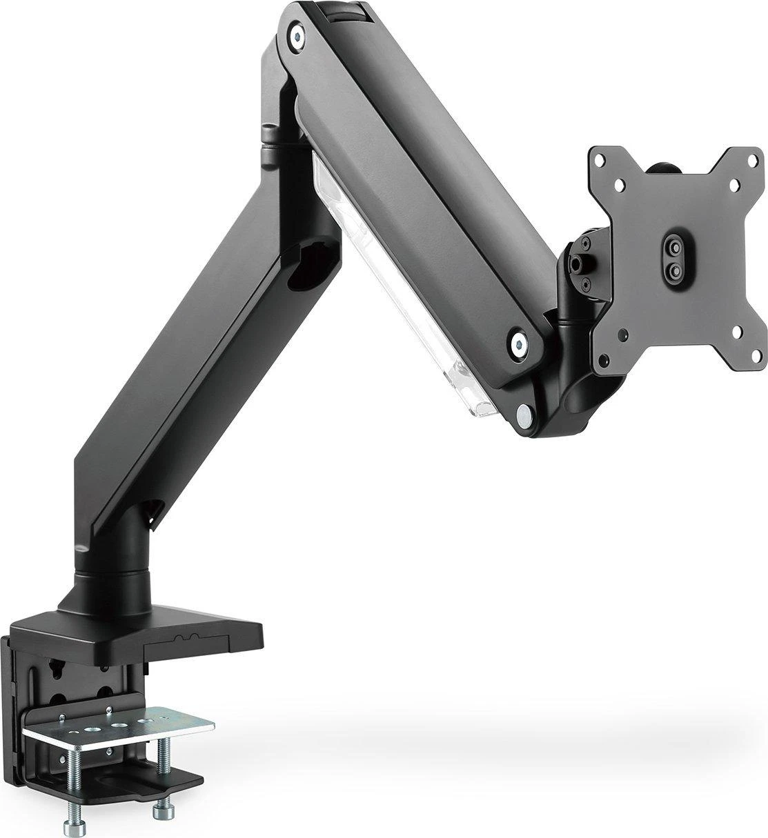 Laikiklis Assmann Electronic DIGITUS Single Gas Spring Monitorius Desk Mount 35inch 15kg max juodas