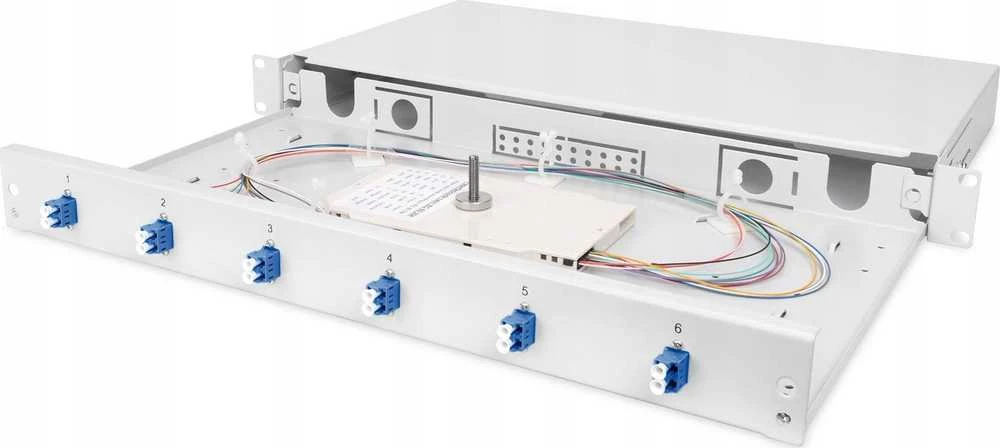 Digitus DN-96330/9 optinis adapteris LC 1 vnt Pilka