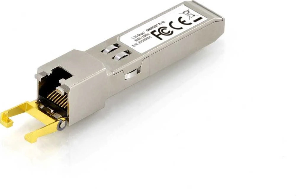 Digitus DN-81210 tinklo siųstuvų-imtuvų modulis Varis 10000 Mbit/ai SFP
