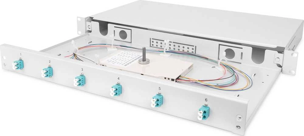 Digitus DN-96330/3 optinis adapteris LC 1 vnt Pilka