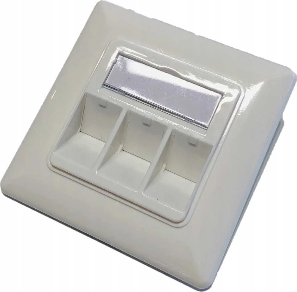 „Digitus ZUB“ tuščias lizdas „Keystone“ moduliams, baltas
