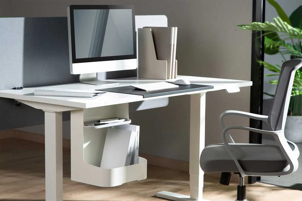 Digitus ZUB Under-Desk Storage / Pocket Tray baltas