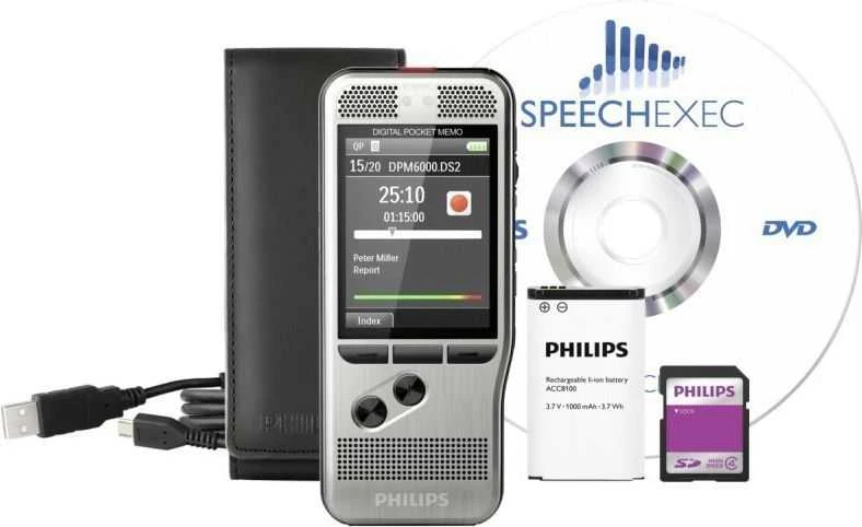 Skaitmeninis diktofonas "Philips PocketMemo DPM6000