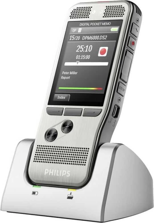 Skaitmeninis diktofonas "Philips PocketMemo DPM6000