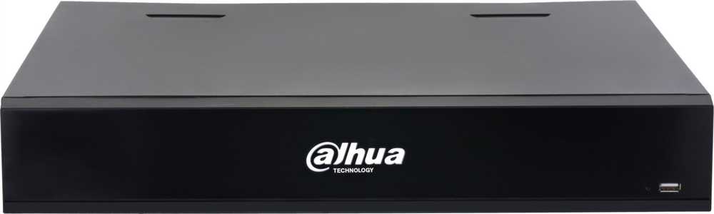 Dahua Technology Co IP įrašymo įrenginys 32kam. 32MP, IVS, AI, 384Mbps, H.265+, veido atpažinimo funkcija 4 kan.