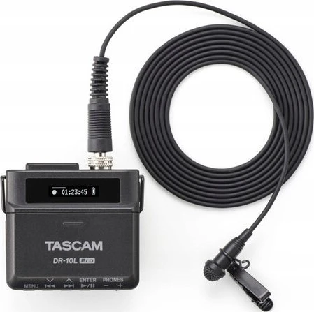 Skaitmeninis Diktofonas - Tascam DR-10L Pro su Lavalier Mikrofonu