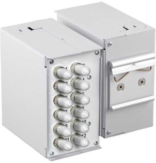 Efb Elektronik EFB skydelis komutavimo dėžei DIN EFB 53705.1V3, 6x SC Duplex/LC Quad