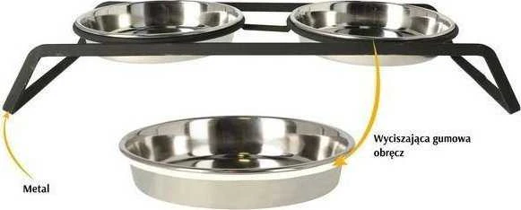 Dingo Dingo Metalinis šunų ir kačių maitinimo rinkinys 2 x 280 ml