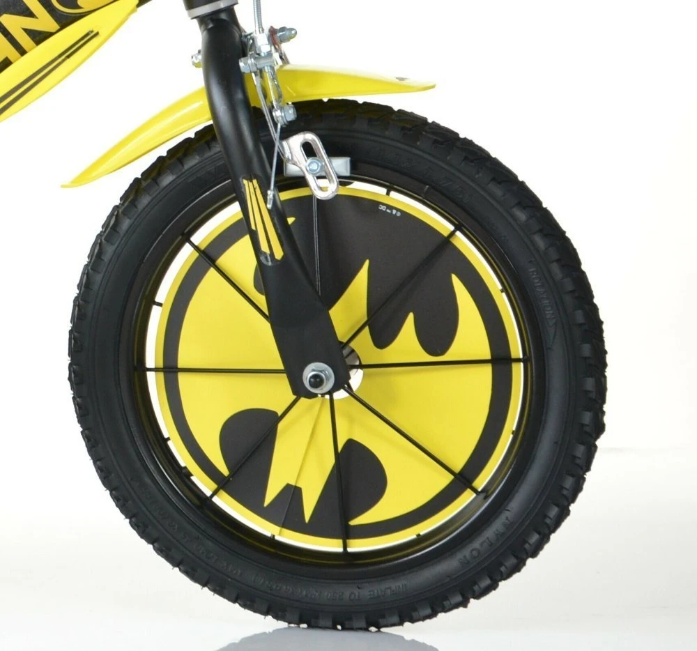 Dino_Bikes Vaikiškas dviratis Dino Bikes 614-BT, geltonas/pilkas