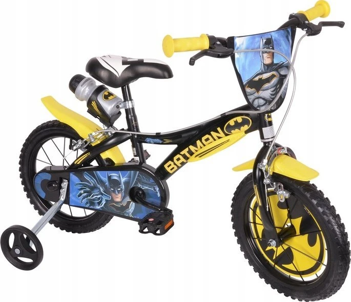 Dino_Bikes Vaikiškas dviratis Dino Bikes 614-BT, geltonas/pilkas